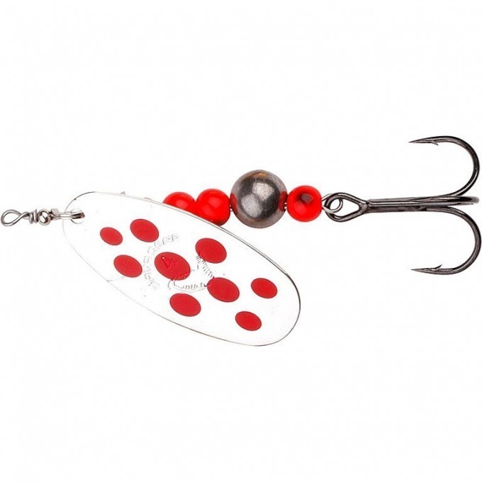 Блесна SAVAGE GEAR Caviar Spinner #2 6g 04-Fluo Orange & Silver 40960