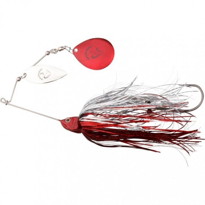 Блесна SAVAGE GEAR Da'Bush Spinnerbait 32g #3 Red Silver Flash 43640