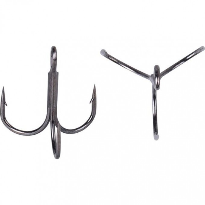 Крючки SAVAGE GEAR Y-Treble Hook Size 4 BLN - 100pcs 50770