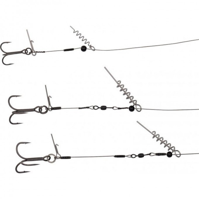Оснастка SAVAGE GEAR Release Rig L 45cm 31kg #1+#2/0 2pcs 57459