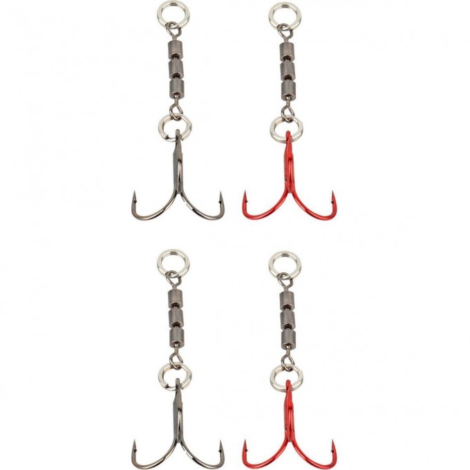 Оснастка SAVAGE GEAR SpinShad Stinger #1 4pcs 54887