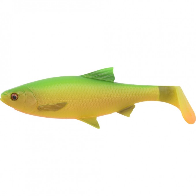 Приманка SAVAGE GEAR 3D LB River Roach Paddletail 18cm 70g 10pcs Firetiger 63706