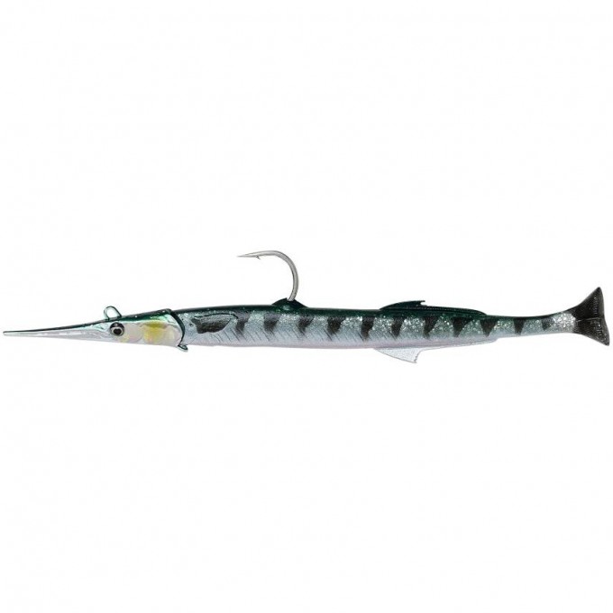 Приманка SAVAGE GEAR 3D Needlefish Pulsetail 14см 12г Sinking Barracuda 2+1PCS 69695