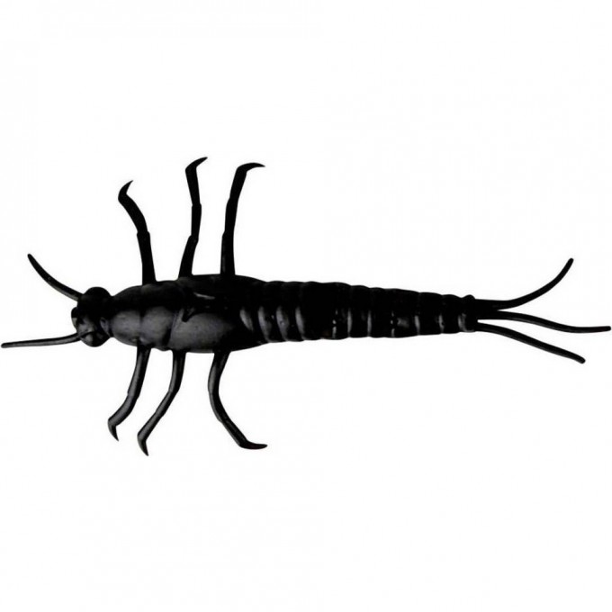 Приманка SAVAGE GEAR 3D PVC Mayfly 65mm Black 8pcs 55116