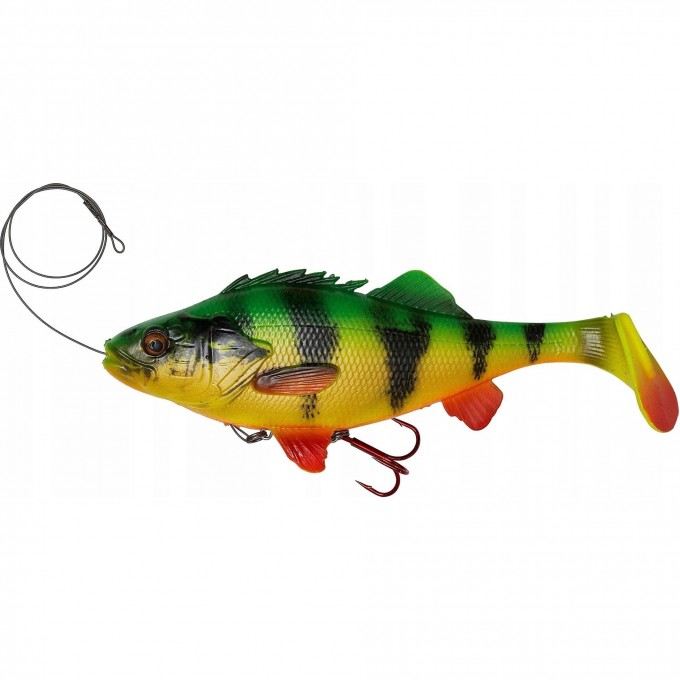 Приманка SAVAGE GEAR 4D Perch Shad 12.5cm 25g SS 02-Firetiger 61795
