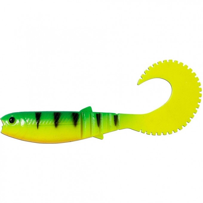 Приманка SAVAGE GEAR LB Cannibal Curltail 12.5cm 10g Bulk 40pcs Firetiger 61873