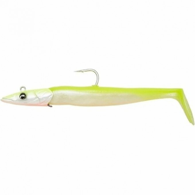 Приманка SAVAGE GEAR Sandeel V2 12см 22г Sinking Lemon Back 2+1 72492