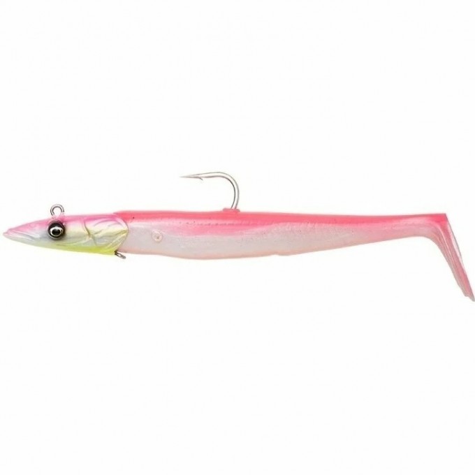 Приманка SAVAGE GEAR Sandeel V2 15.5см 46г Sinking Pink Pearl Silver 2+1 72505