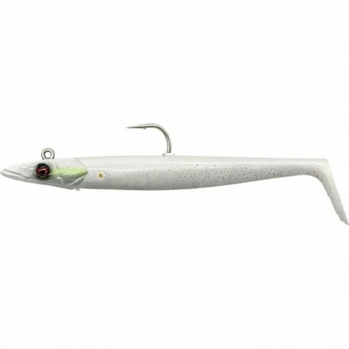 Приманка SAVAGE GEAR Sandeel V2 15.5см 46г Sinking White Pearl Silver 2+1 72502