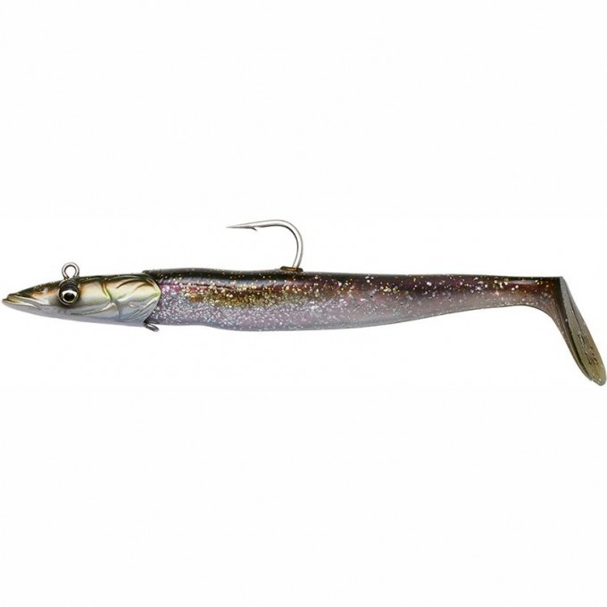 Приманка SAVAGE GEAR Sandeel V2 21.5см 140г Green Silver 2+1 74188