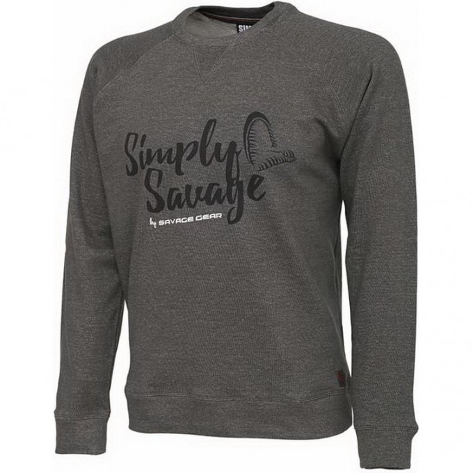 Свитер SAVAGE GEAR Simply Savage Sweater Melange Grey M 59139