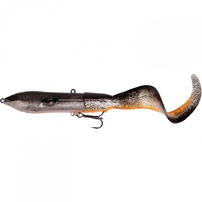 Воблер SAVAGE GEAR 3D Hard Eel Tail Bait 25 Dirty Silver 48542